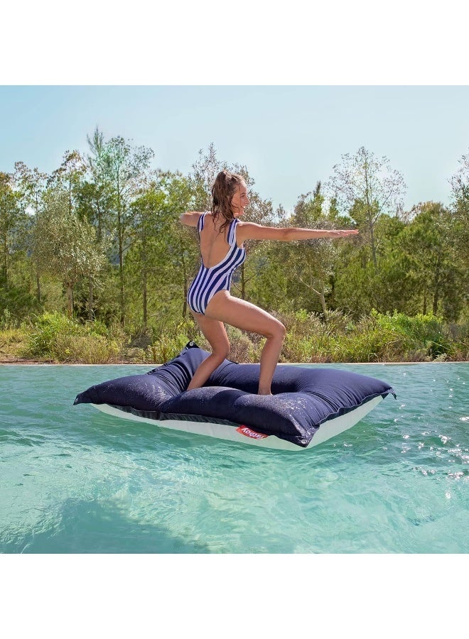 Fatboy Original Floatzac Floating Bean Bag, adjustable beanbag, Suitable for indoor and outdoor pool use, Water repellent fabric, Suitable for the Pool & Beach 134 x 185 cm (Dark ocean blue) - Image 2